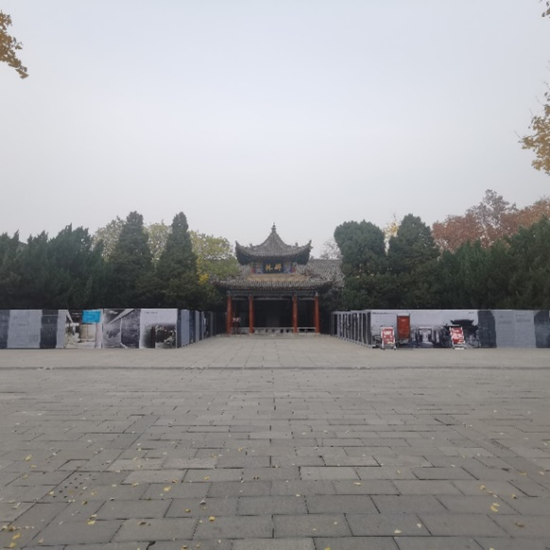 西安市碑林博物館一展室石碑防護(hù)措施制造及安裝